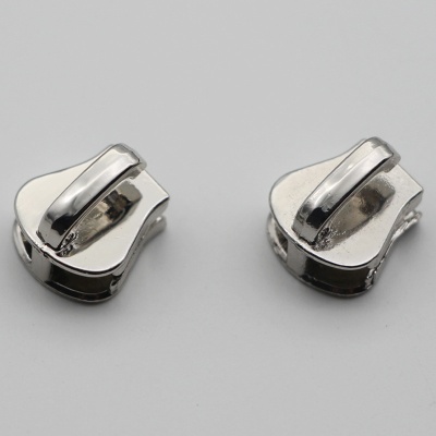 厂家现货拉头批发5#树脂象鼻头皮具单拉头箱包金属拉链头