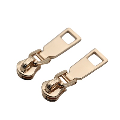 5号金属拉链头  挂镀双节金属拉链头 箱包家纺拉链辅料 工厂现货