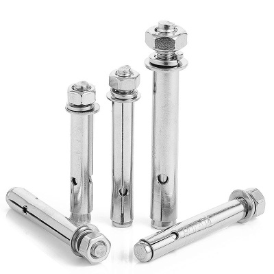 201不锈钢膨胀螺栓M6|m8|m10|m12|m16*60|80|100地板拉爆膨胀螺丝