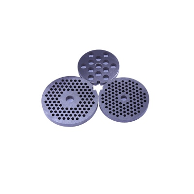 热销光铭5#8#10# 绞肉机不锈钢内卡刀盘粉末冶金多孔出肉孔板