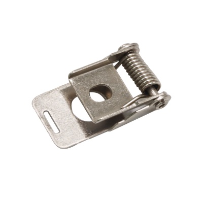 32长筒灯弹簧灯具弹簧夹厂家批发灯饰五金配件薄款天花灯卡簧卡扣