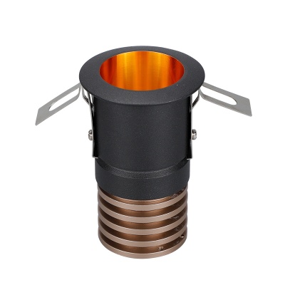 防眩固定式COB射灯外壳套件酒店客厅天花板射灯配件厂家批发