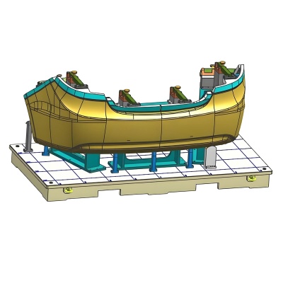 非标定制汽车检具 SUV后保险杠检具厂家定制三维扫描检测工装夹具
